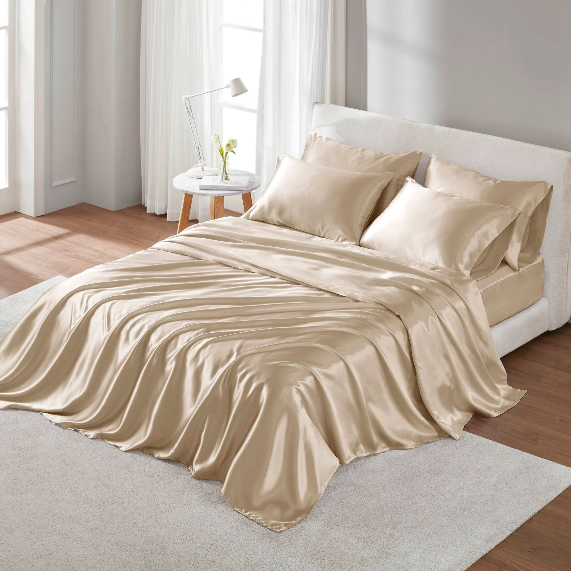 Satin Luxury Sheet Set - Image 24
