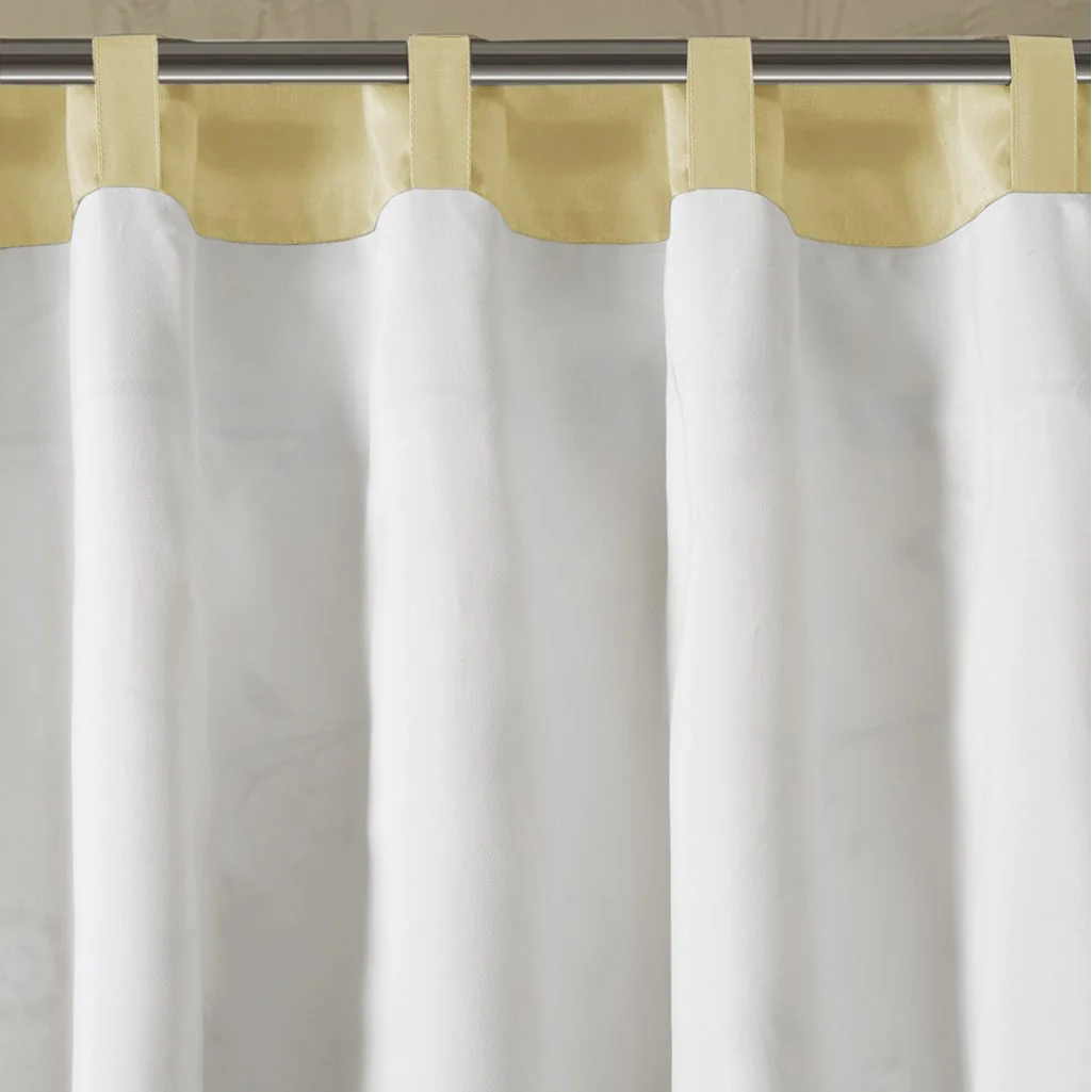 Serene Embroidered Curtain Panel - Image 25
