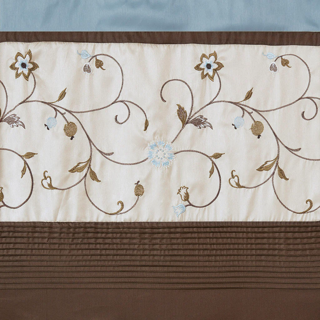 Serene Embroidered Curtain Panel - Image 49