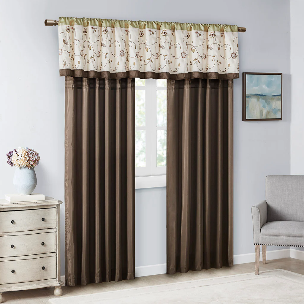 Serene Embroidered Window Valance - Image 50
