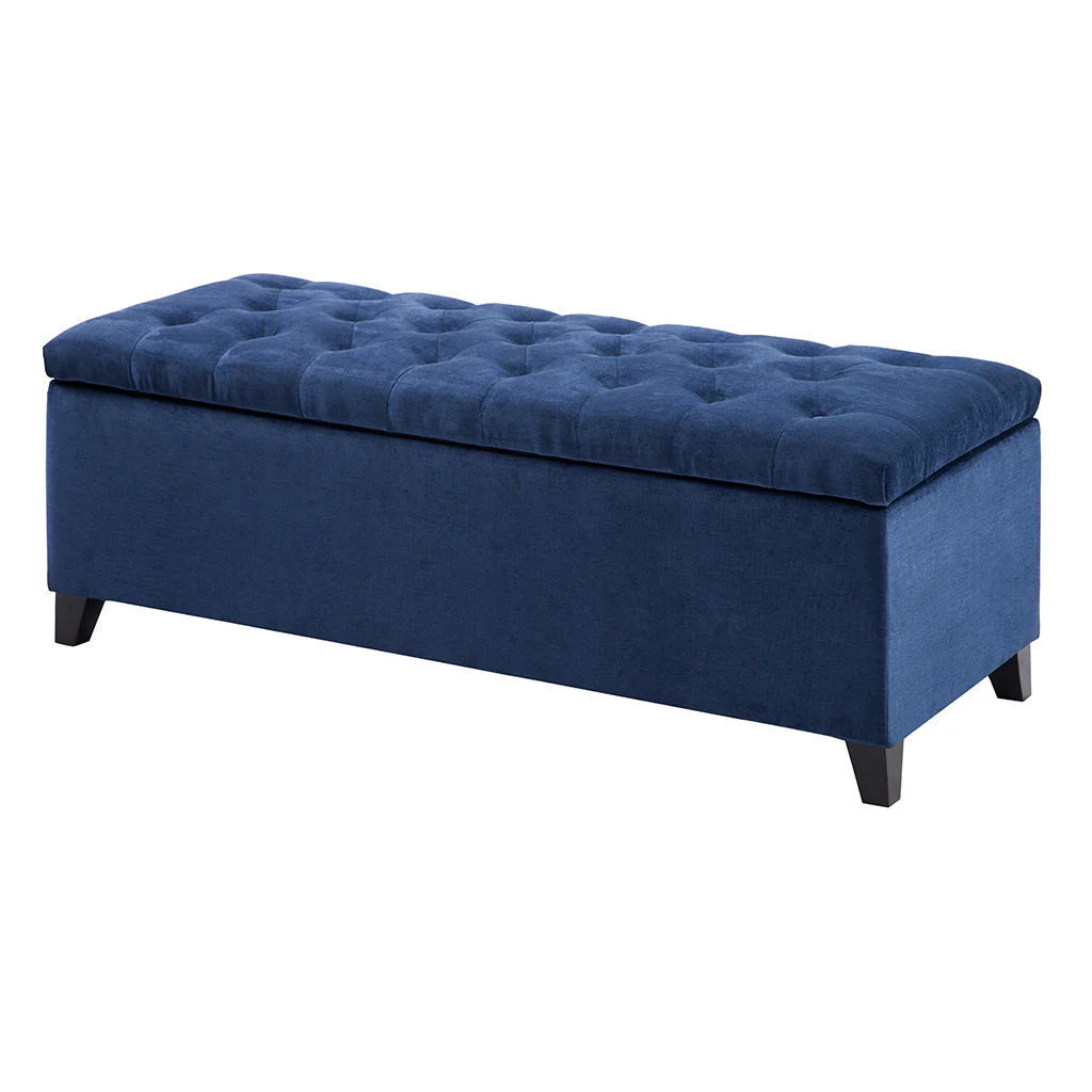 Shandra Tufted Top Upholstered Storage Bench - Image 12