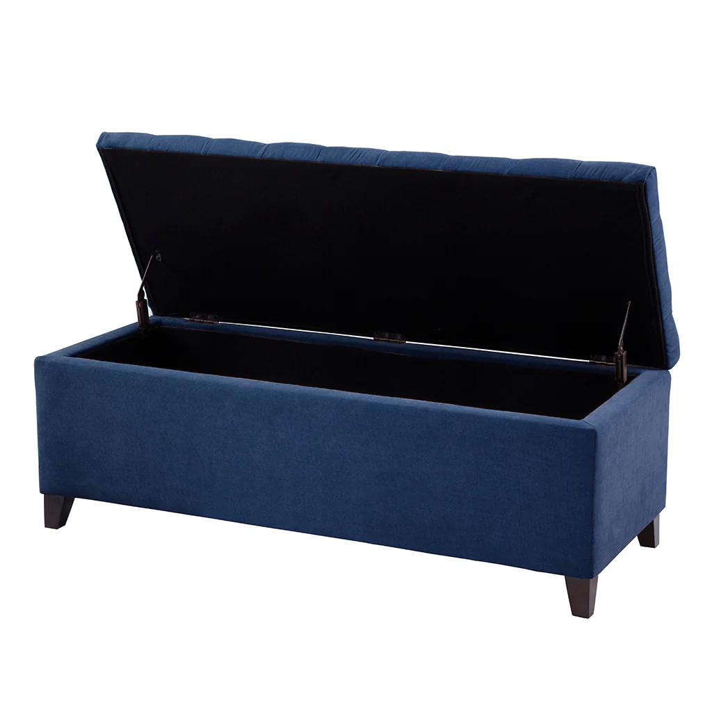 Shandra Tufted Top Upholstered Storage Bench - Image 20