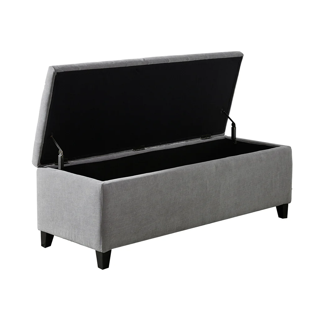 Shandra Tufted Top Upholstered Storage Bench - Image 24