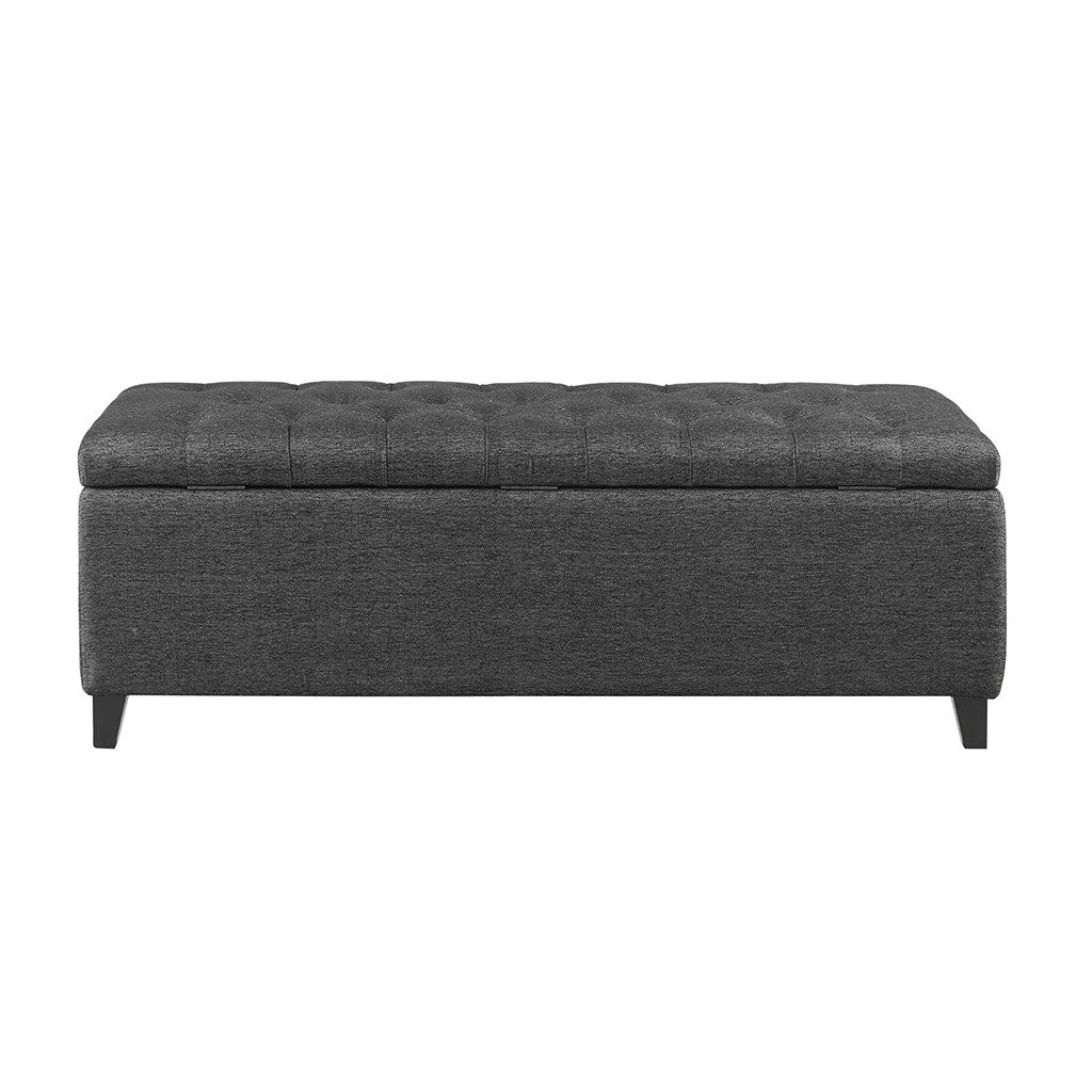 Shandra Tufted Top Upholstered Storage Bench - Image 26