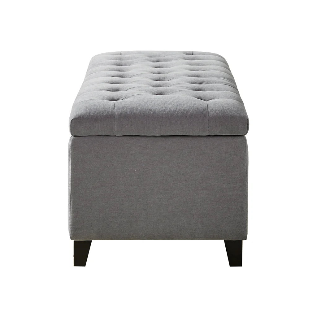 Shandra Tufted Top Upholstered Storage Bench - Image 33