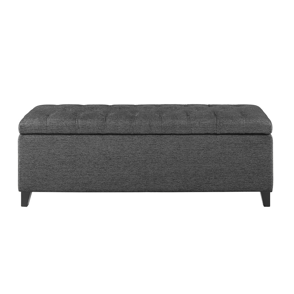 Shandra Tufted Top Upholstered Storage Bench - Image 35