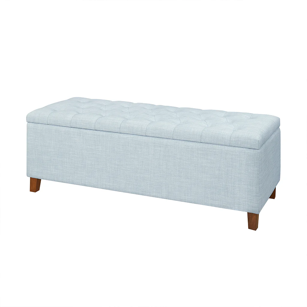Shandra Tufted Top Upholstered Storage Bench - Image 44