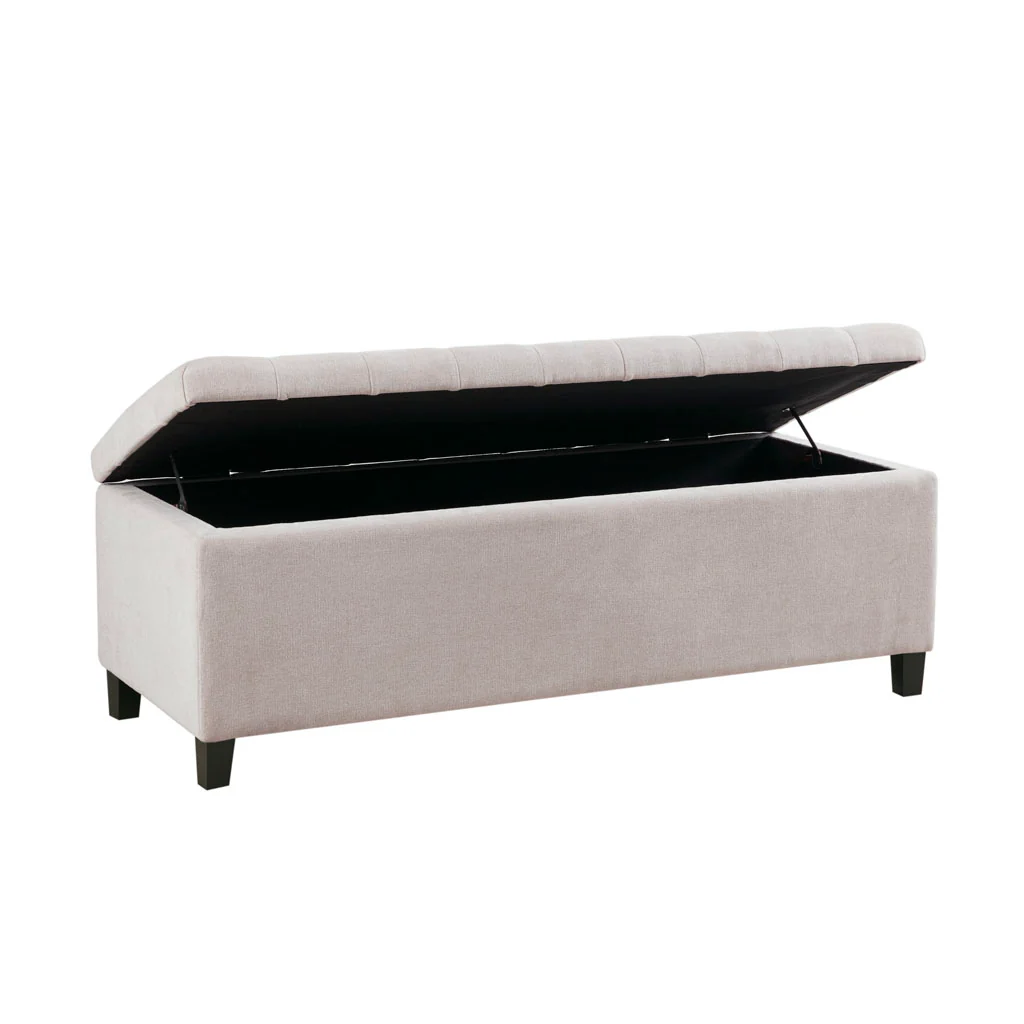 Shandra Tufted Top Upholstered Storage Bench - Image 48