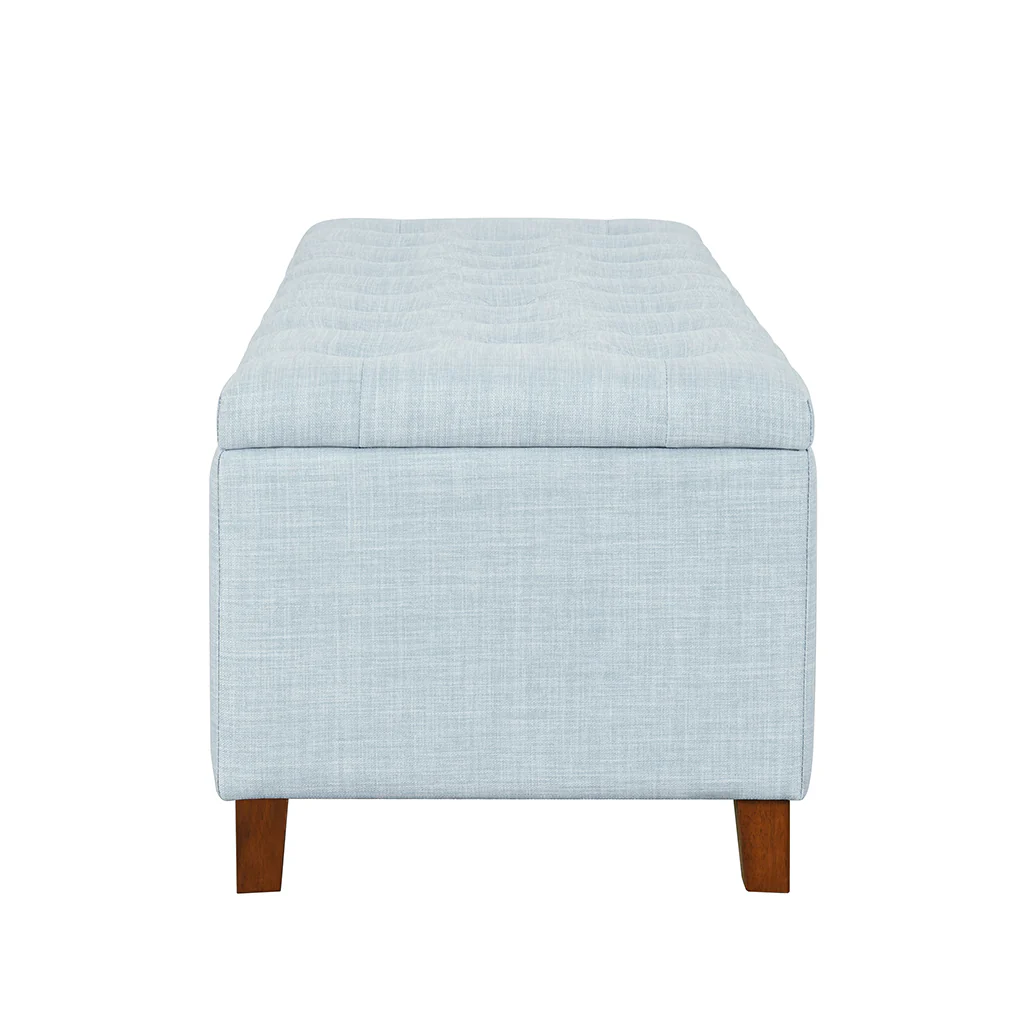 Shandra Tufted Top Upholstered Storage Bench - Image 58