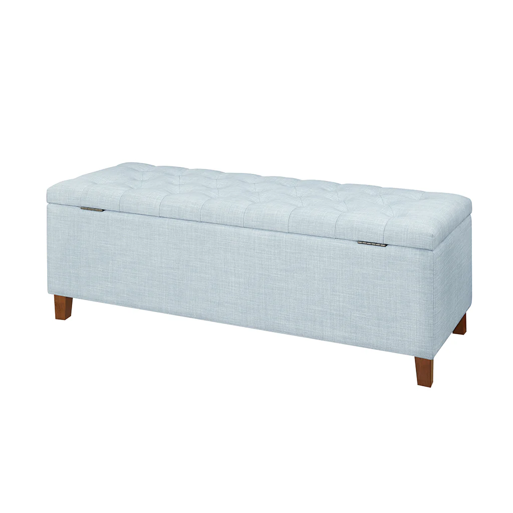 Shandra Tufted Top Upholstered Storage Bench - Image 64