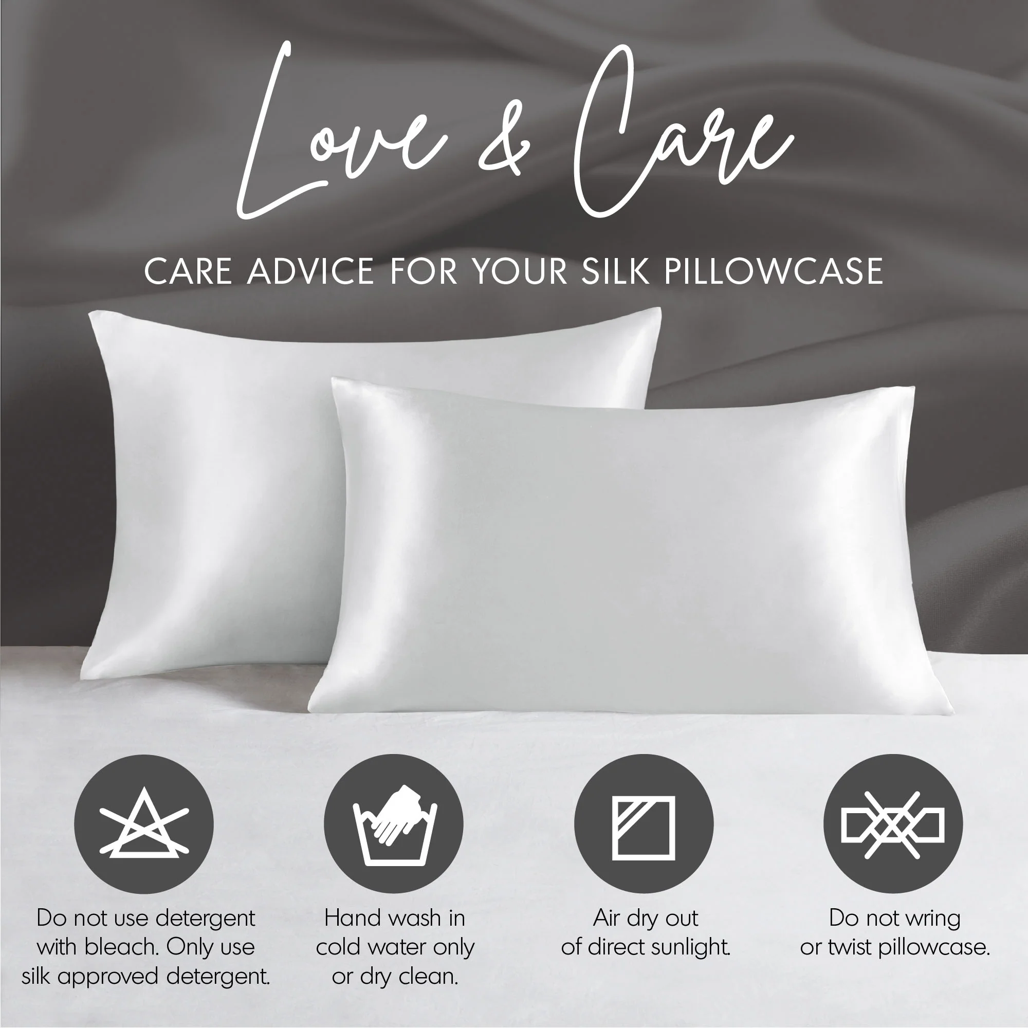 Silk 100% Mulberry Single Pillowcase - Image 37