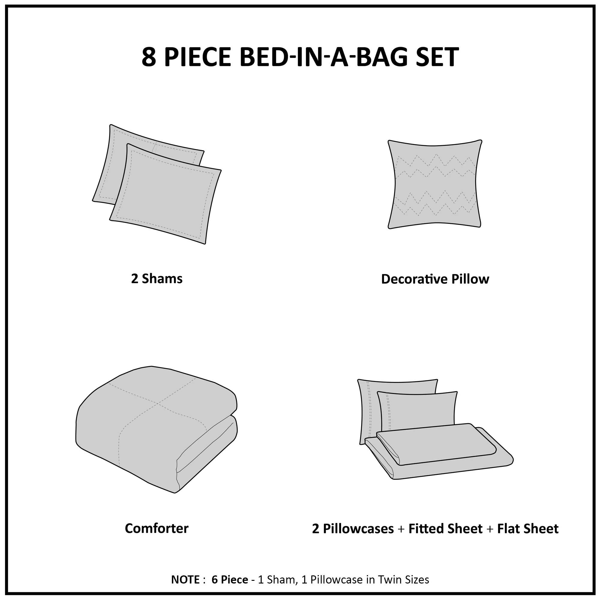 Sofia Reversible 8-Piece Comforter Set with Bed Sheets - Image 15