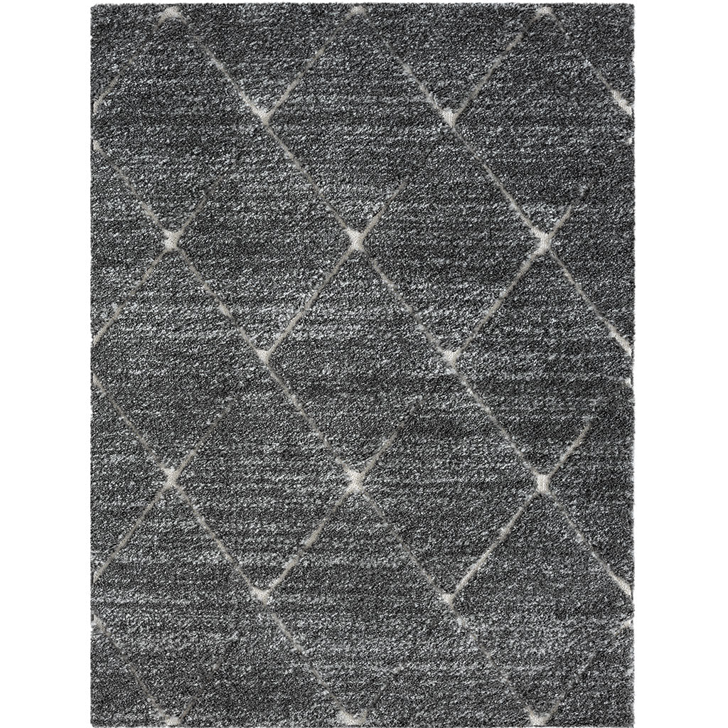 Sophie Talas Trellis Area Rug in Grey and Cream - Image 11