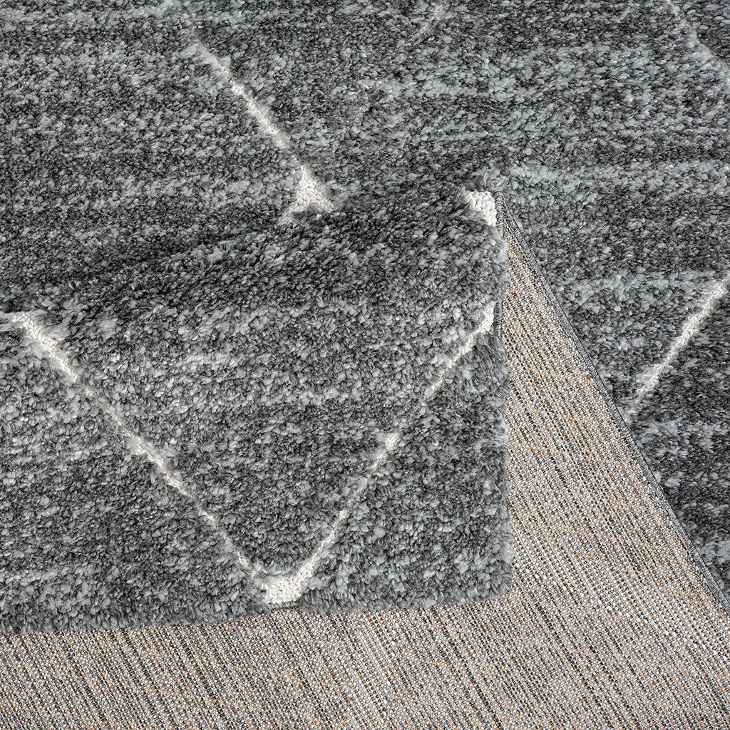 Sophie Talas Trellis Area Rug in Grey and Cream - Image 7