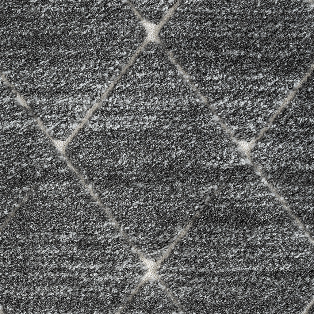 Sophie Talas Trellis Area Rug in Grey and Cream - Image 8
