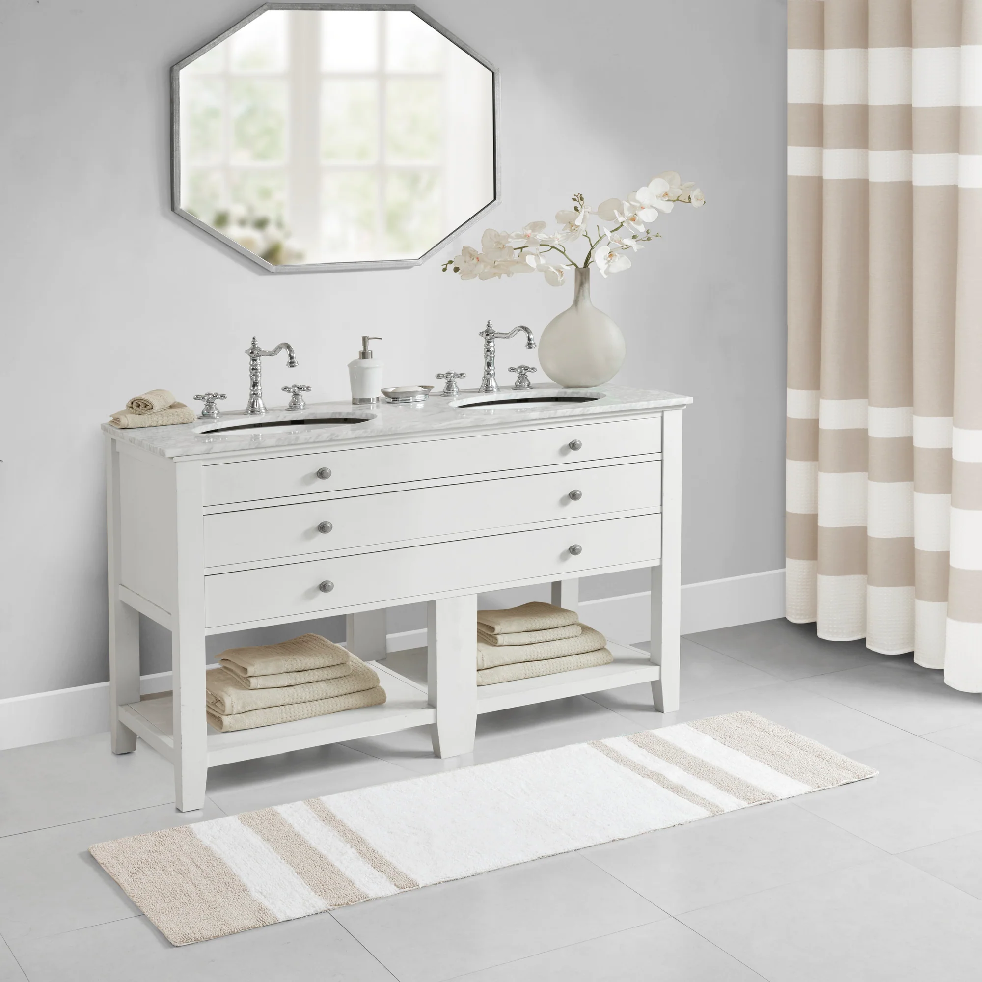 Spa Cotton Reversible Bath Rug - Image 4