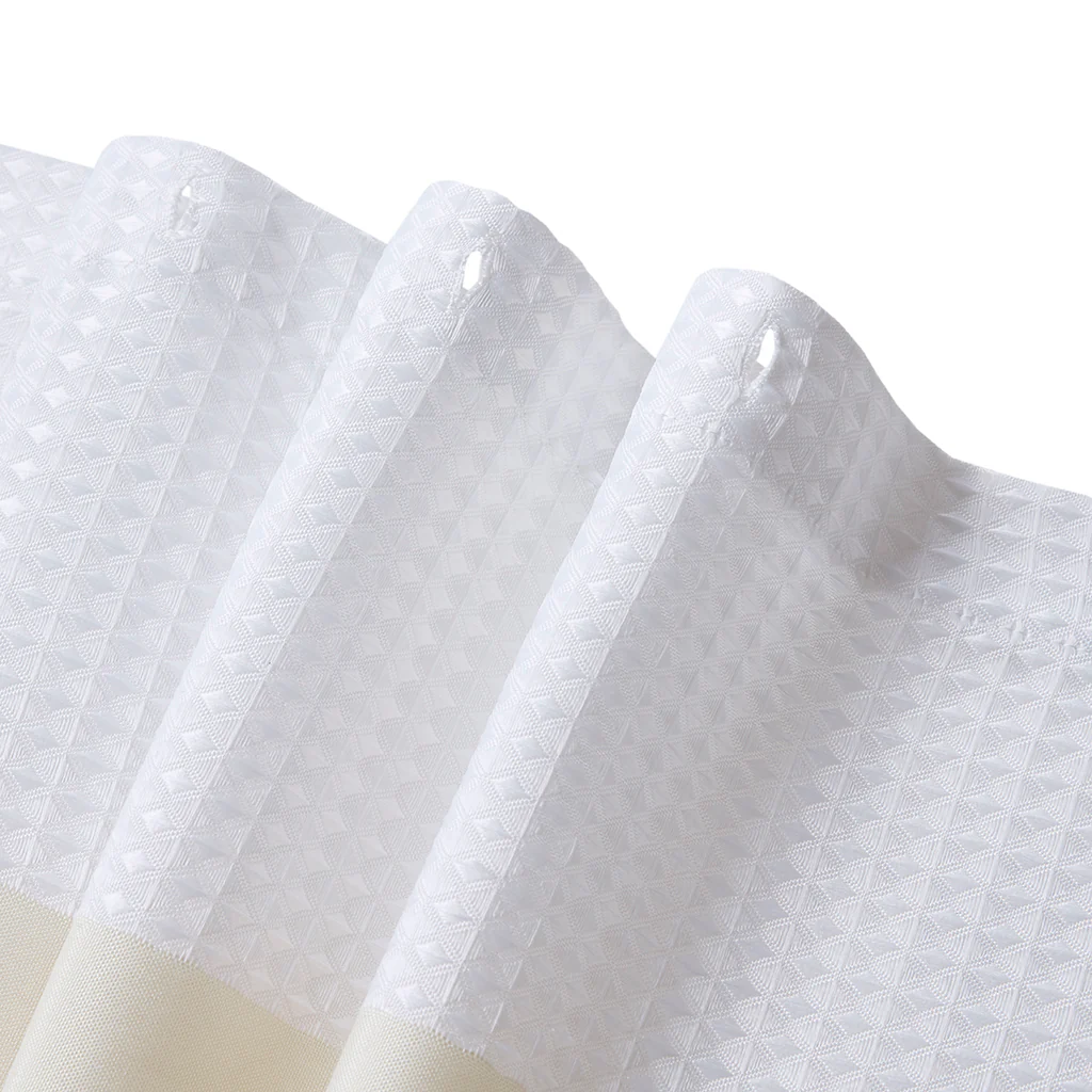 Spa Waffle Shower Curtain with 3M Treatment - Image 28