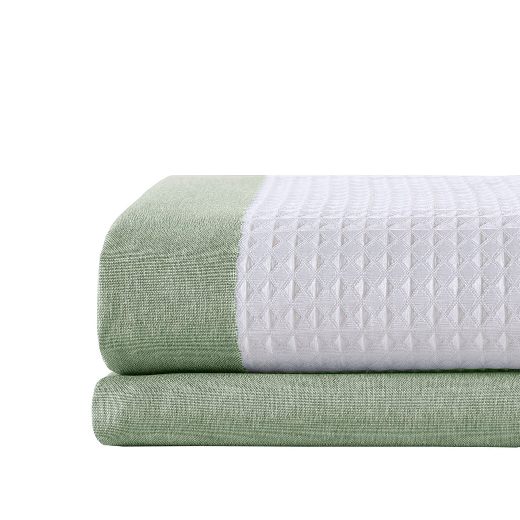 Spa Waffle Shower Curtain with 3M Treatment - Image 42
