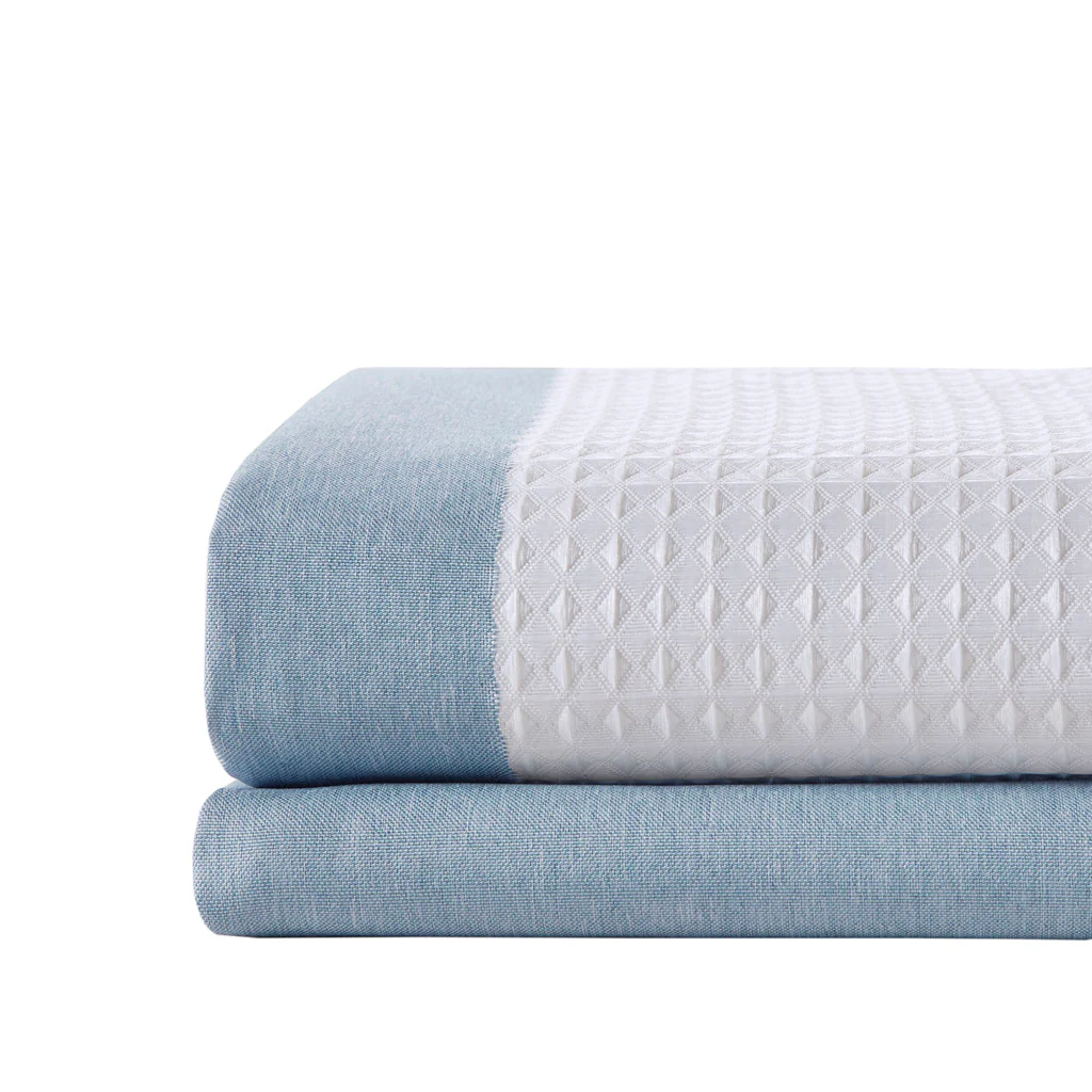 Spa Waffle Shower Curtain with 3M Treatment - Image 52
