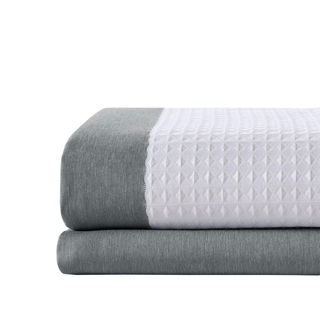 Spa Waffle Shower Curtain with 3M Treatment - Image 56