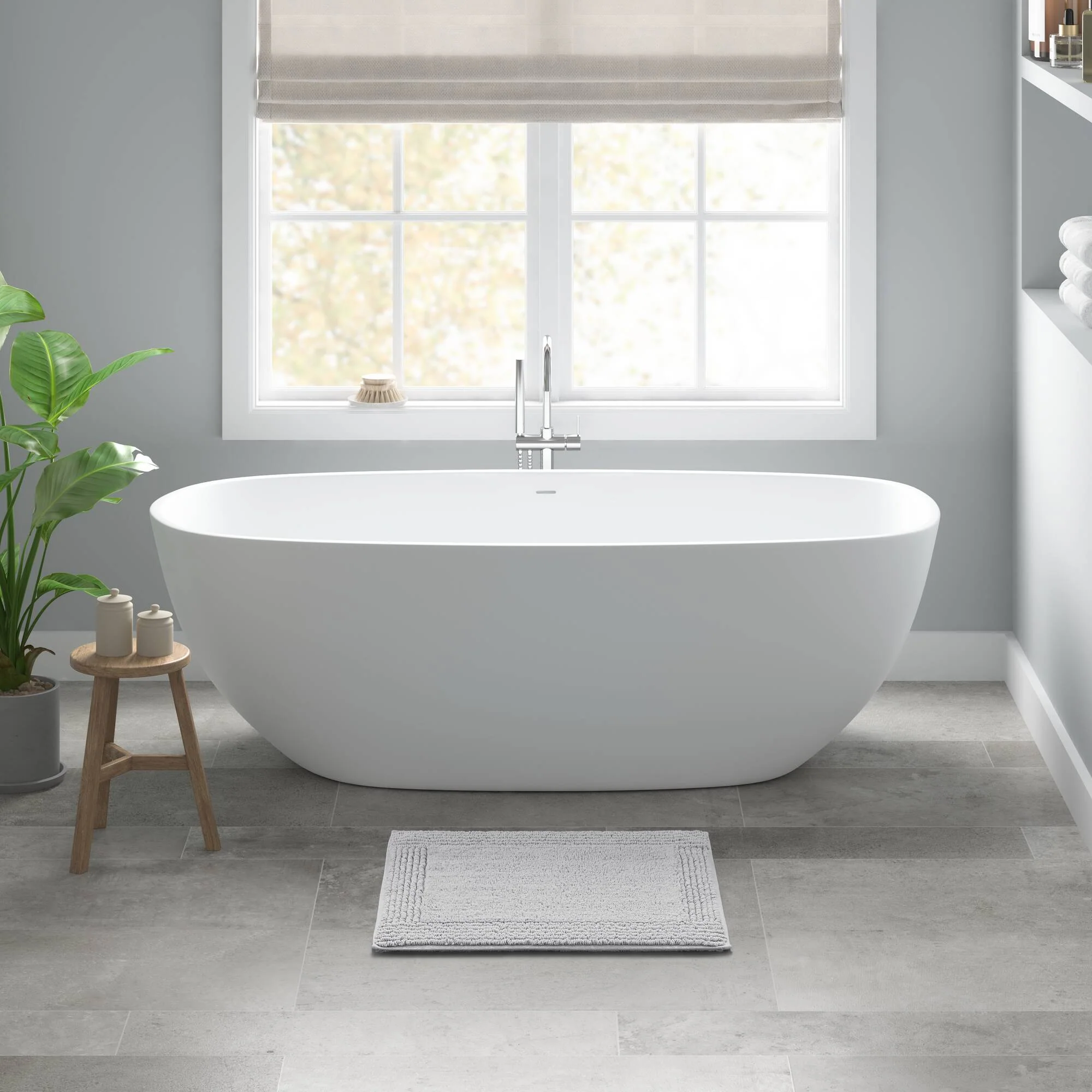 Splendor 100% Cotton Tufted 3000 GSM Reversible Bath Rug - Image 51