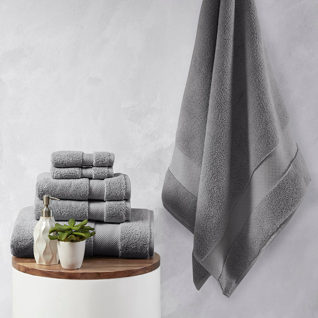 Splendor 1000gsm 100% Cotton 6-Piece Towel Set - Image 4