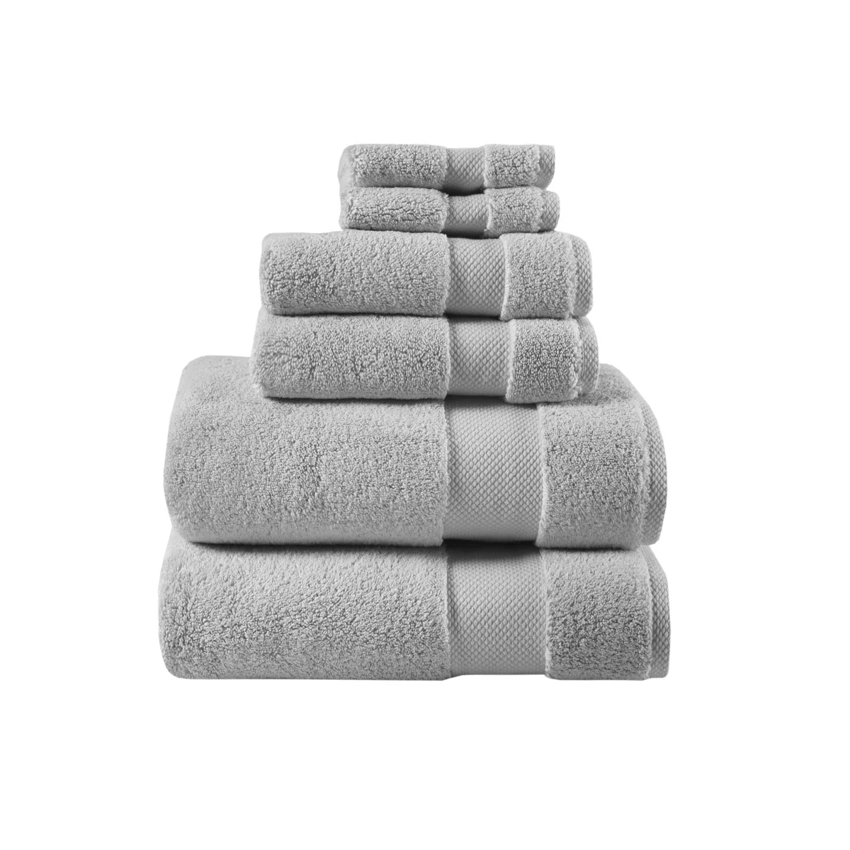 Splendor 1000gsm 100% Cotton 6-Piece Towel Set - Image 7