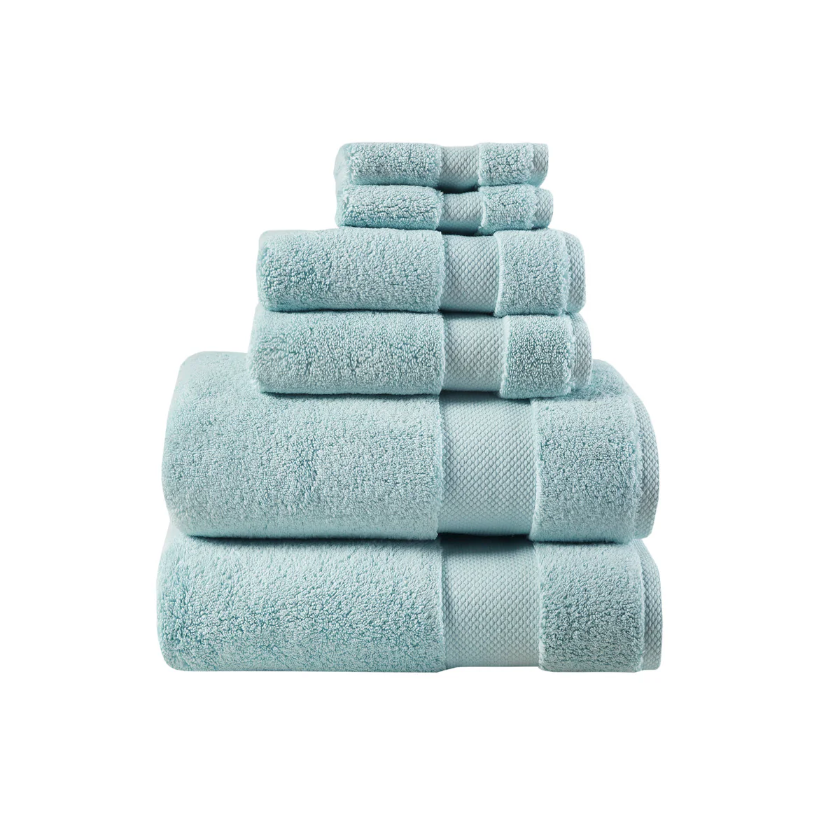 Splendor 1000gsm 100% Cotton 6-Piece Towel Set - Image 8