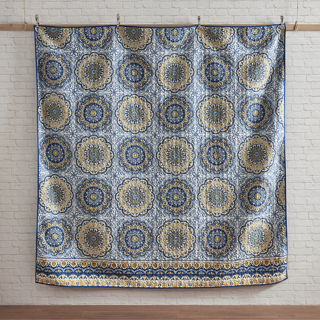 Tangiers 6-Piece Reversible Quilt Set with Throw Pillows - Image 11