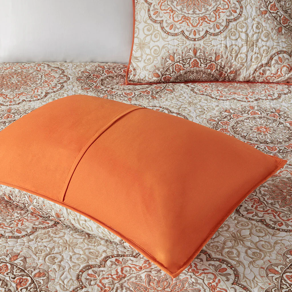 Tangiers 6-Piece Reversible Quilt Set with Throw Pillows - Image 18
