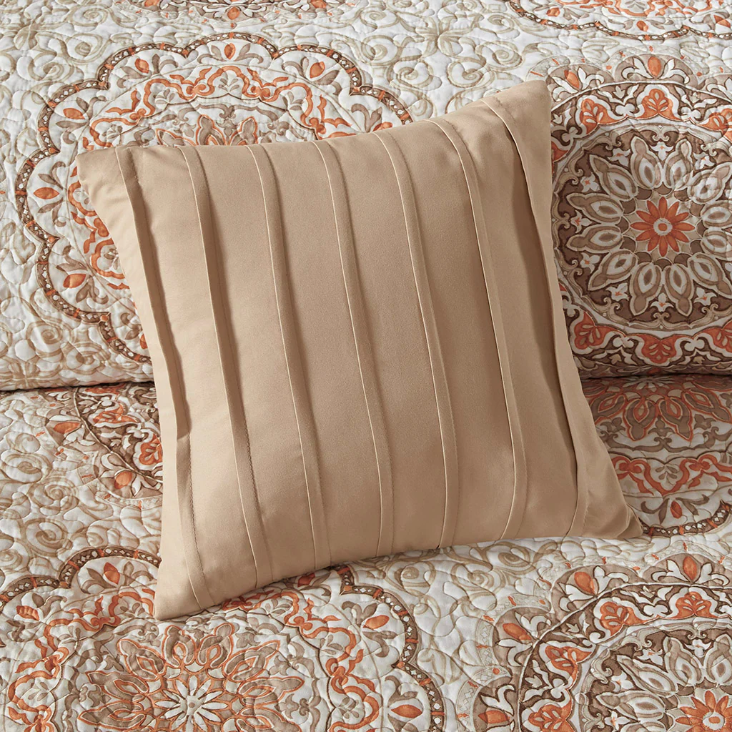 Tangiers 6-Piece Reversible Quilt Set with Throw Pillows - Image 24