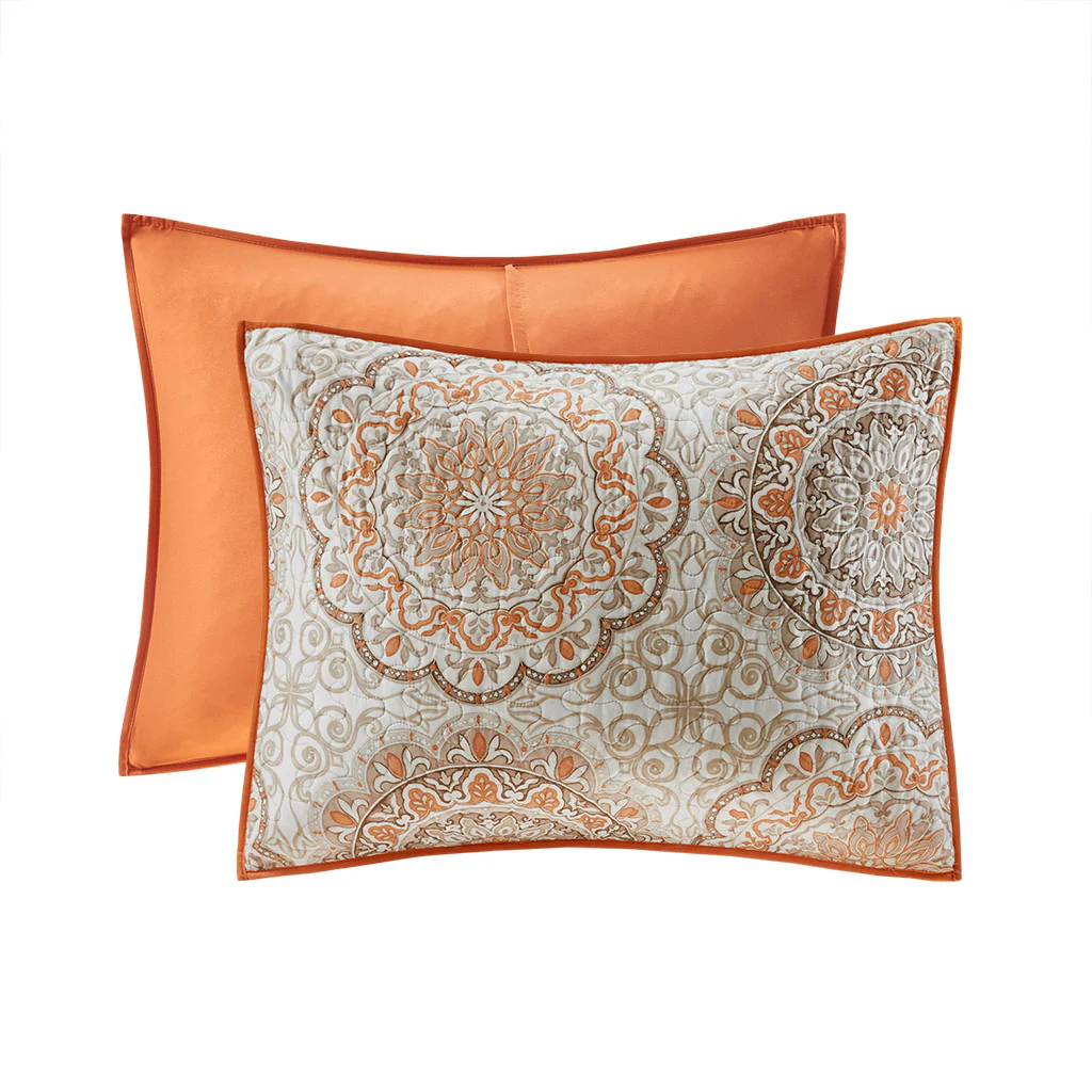 Tangiers 6-Piece Reversible Quilt Set with Throw Pillows - Image 26