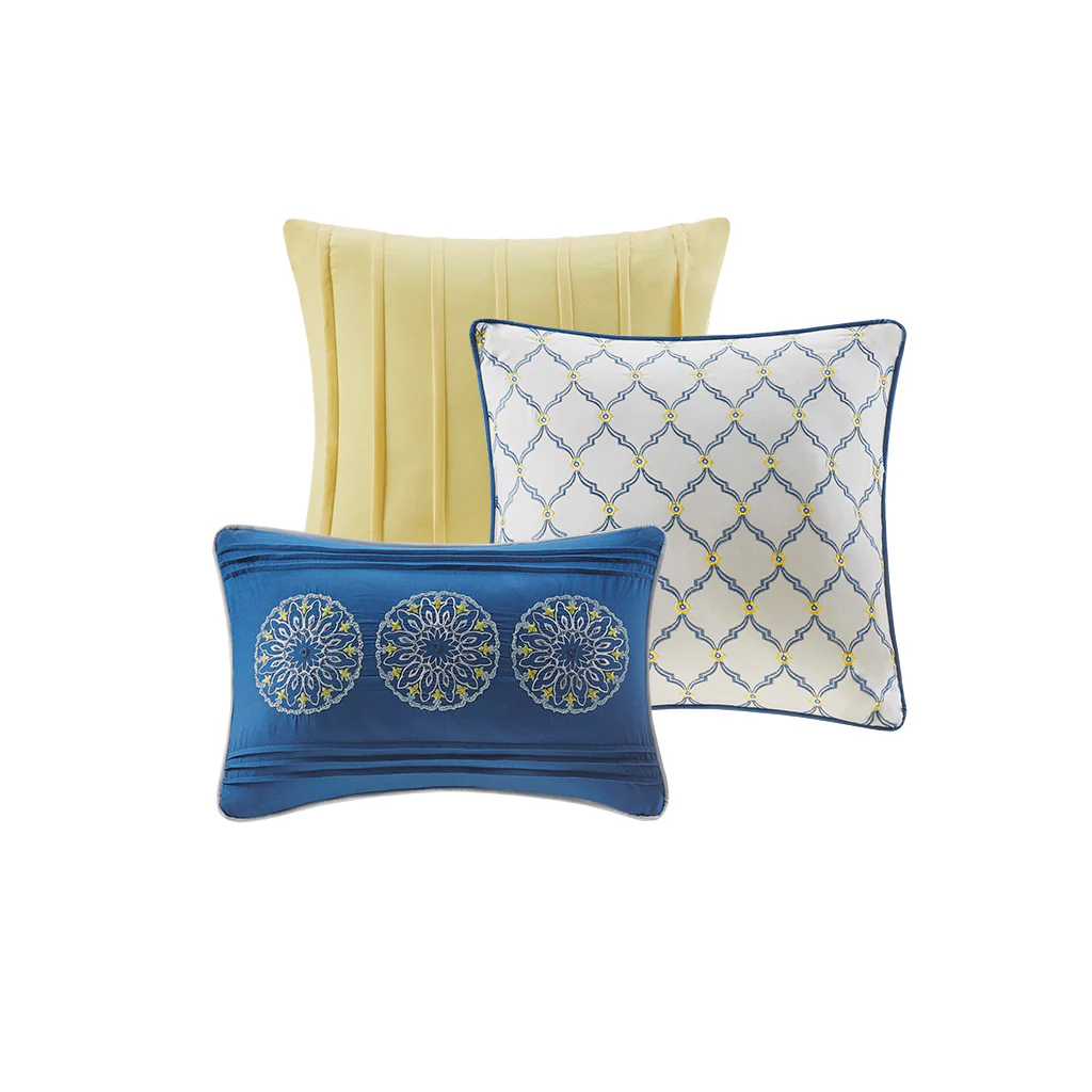 Tangiers 6-Piece Reversible Quilt Set with Throw Pillows - Image 27