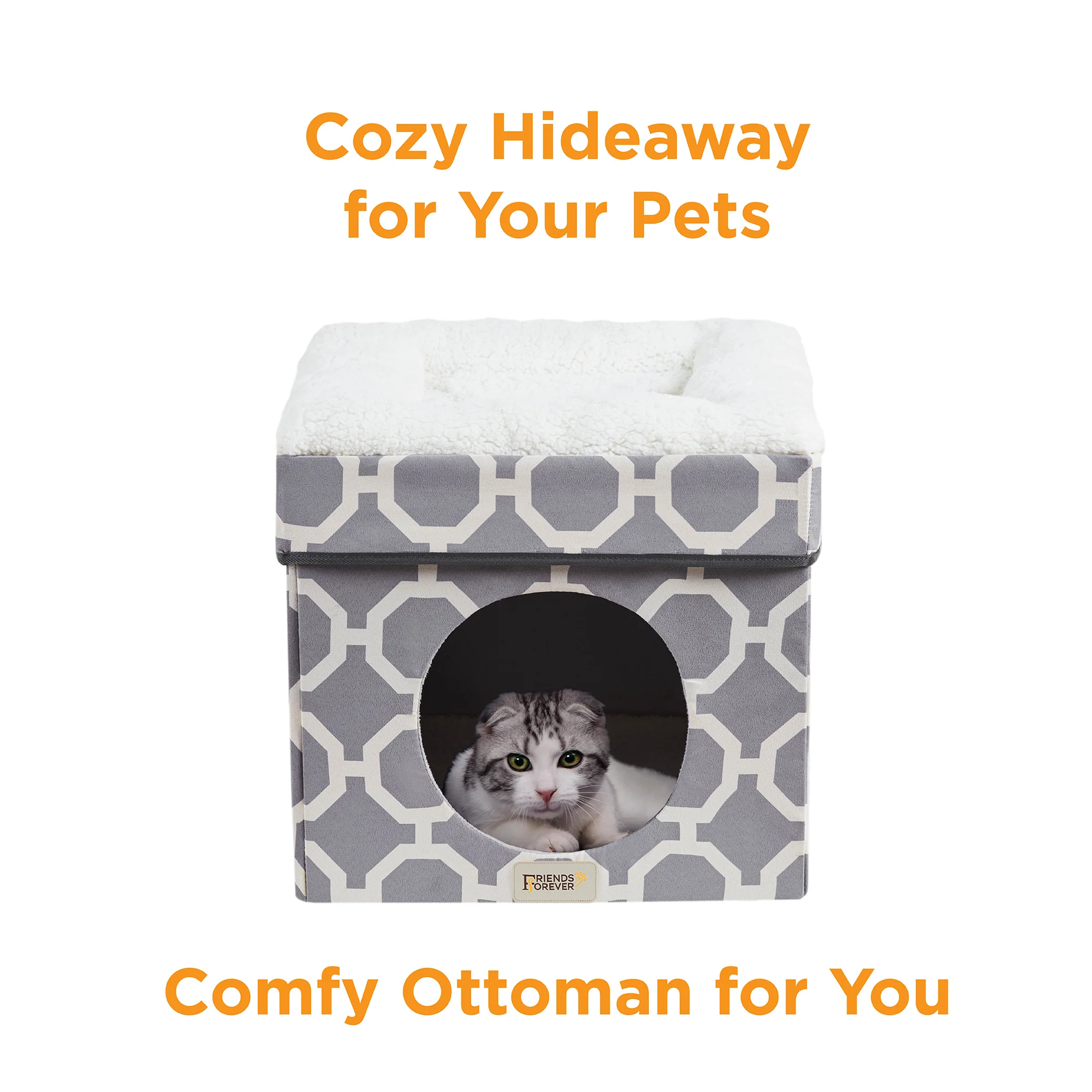 Taylor Cat Ottoman - Image 10
