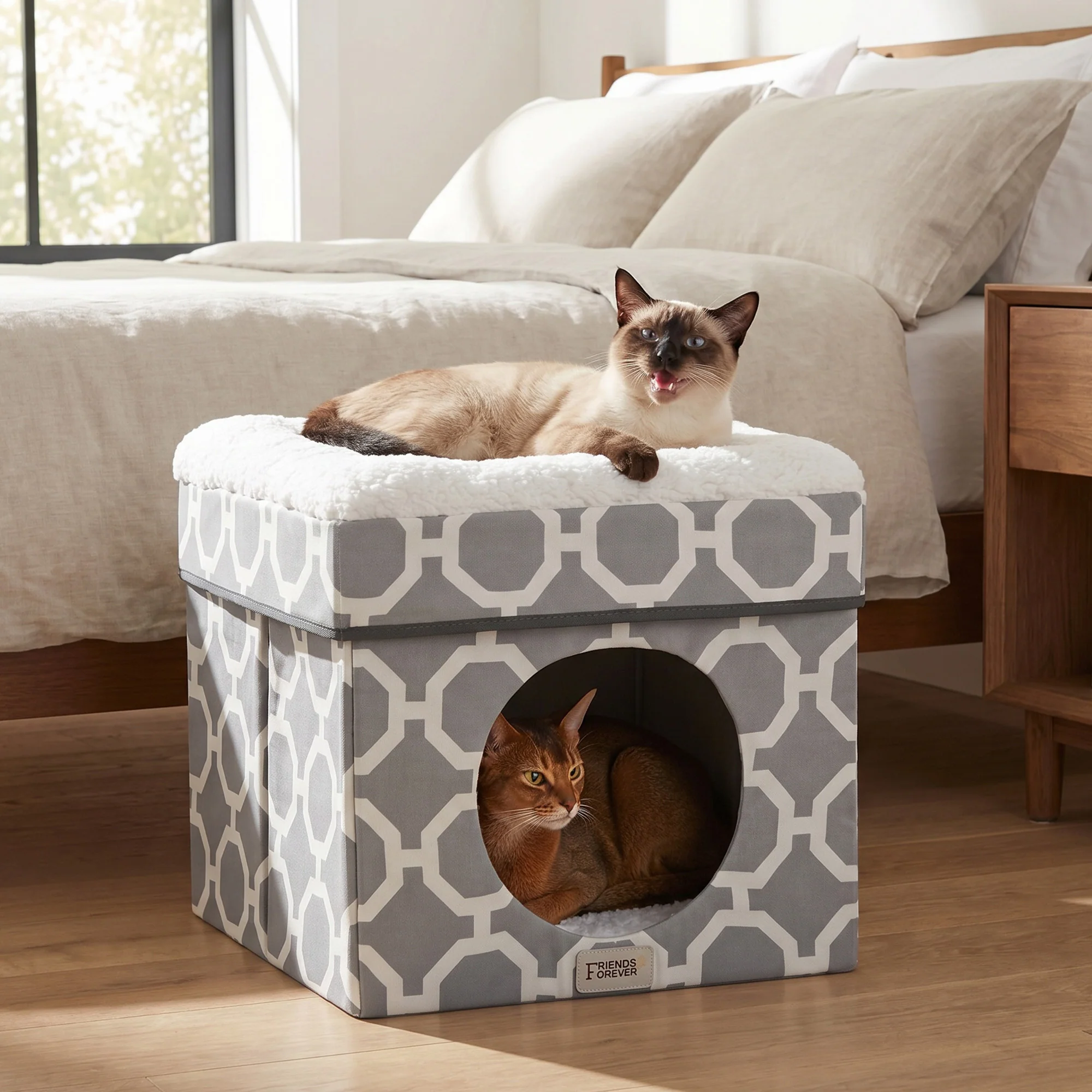 Taylor Cat Ottoman - Image 5