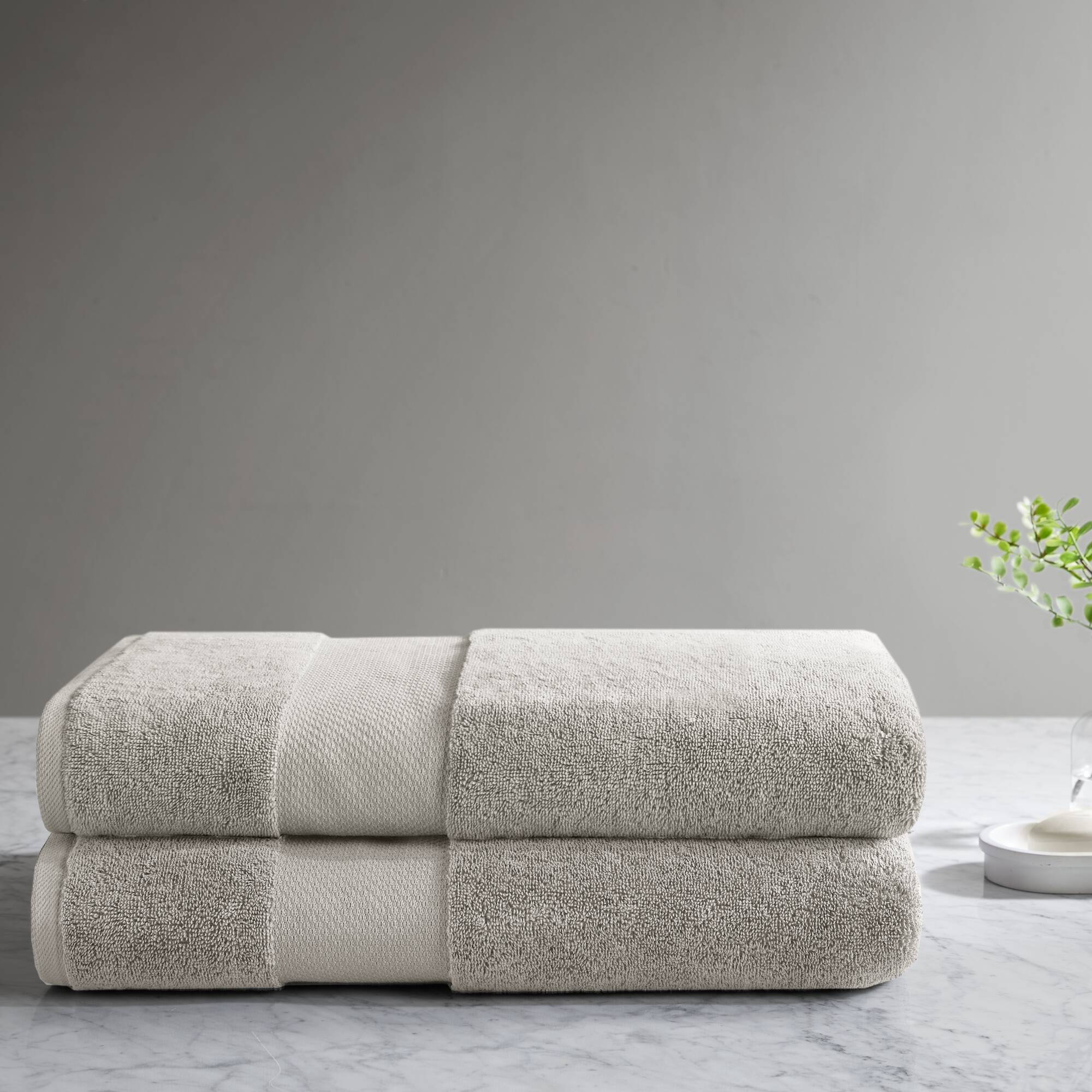 Turkish 100% Cotton Bath Sheet 2-Piece Set - Image 5