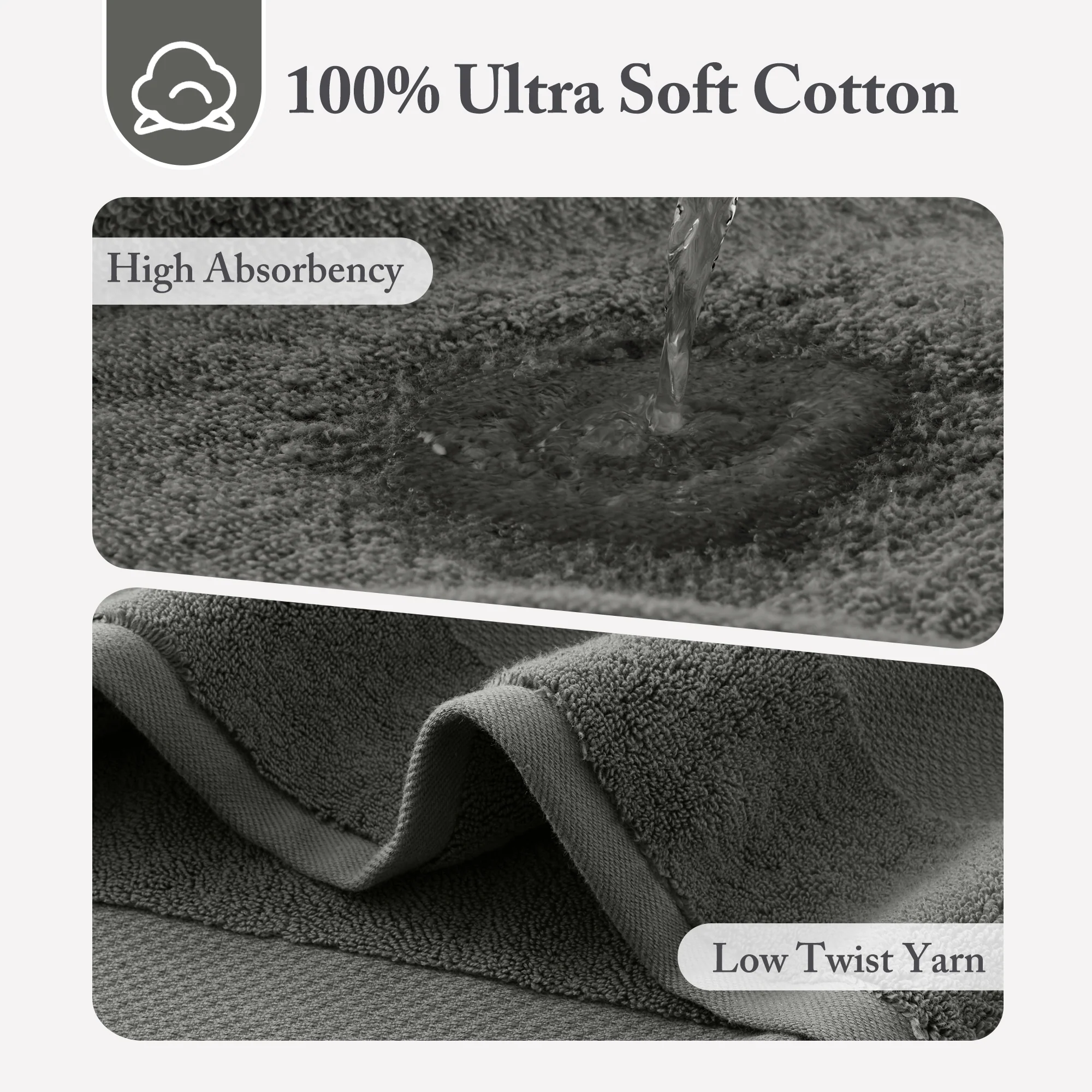 Turkish 100% Cotton Bath Sheet 2-Piece Set - Image 60