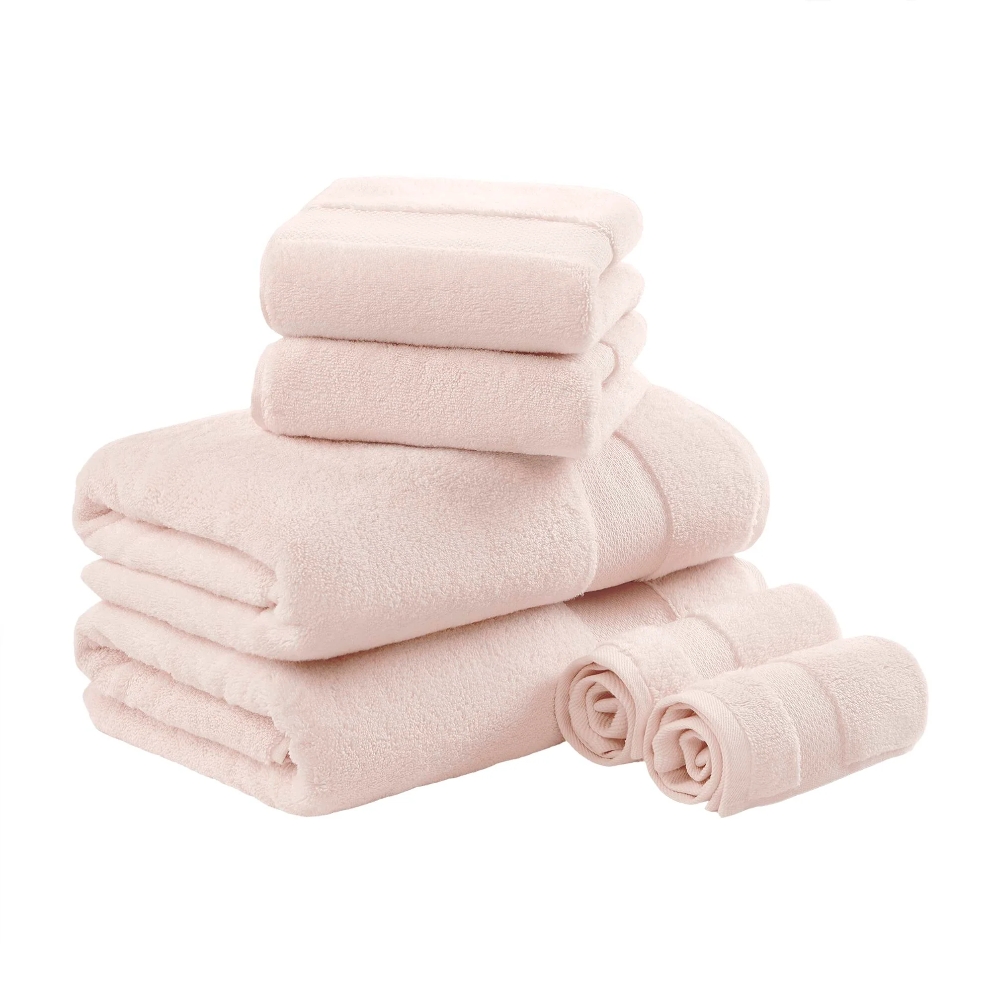 Turkish Cotton 6-Piece Bath Towel Set - Image 61
