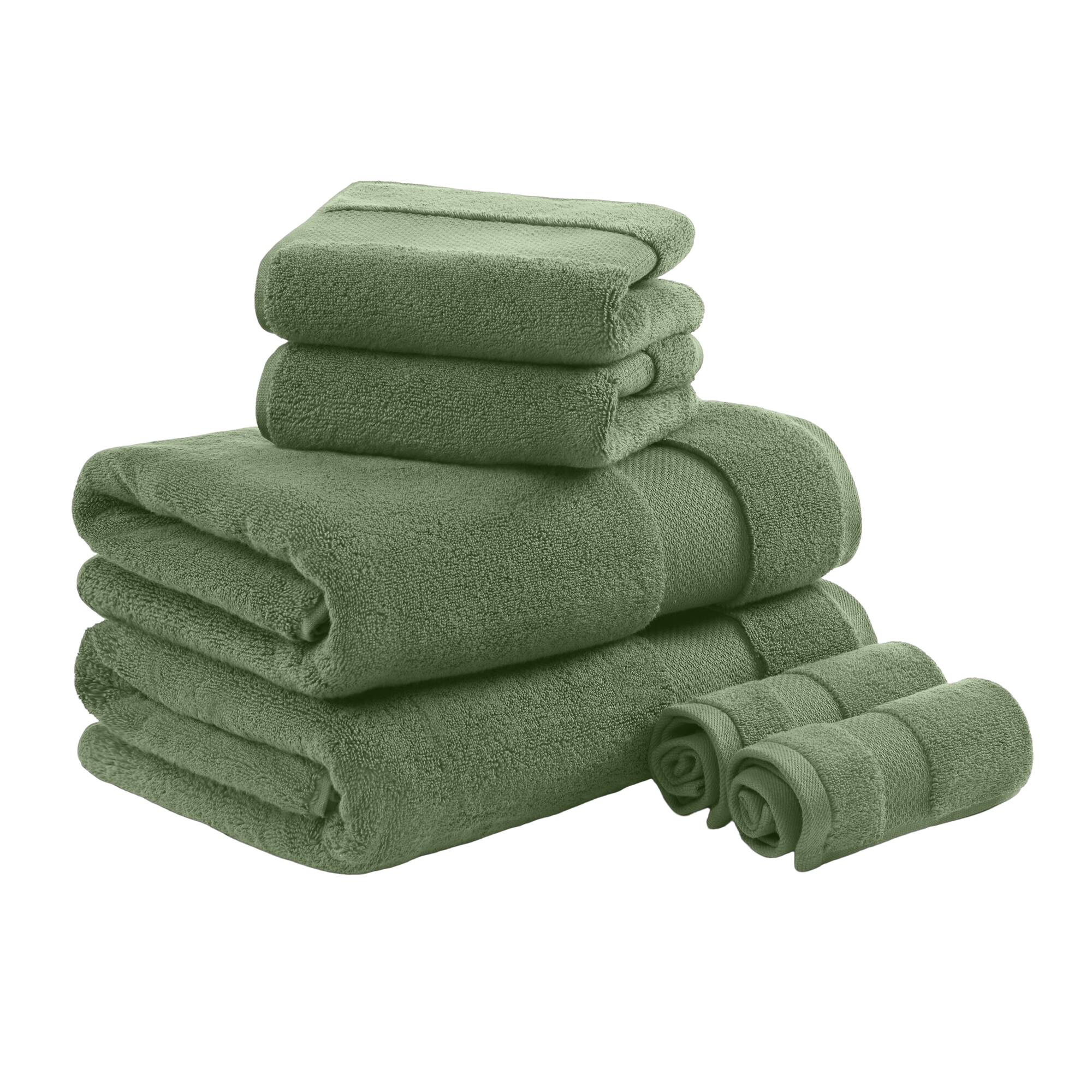 Turkish Cotton 6-Piece Bath Towel Set - Image 63