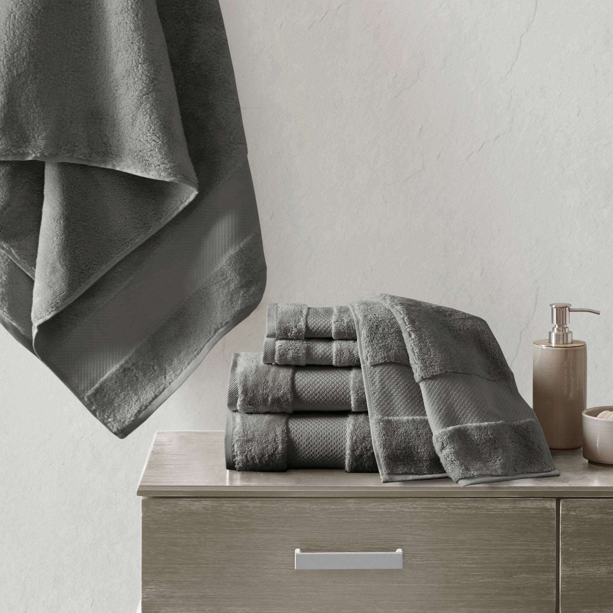 Turkish Cotton 6-Piece Bath Towel Set - Image 8