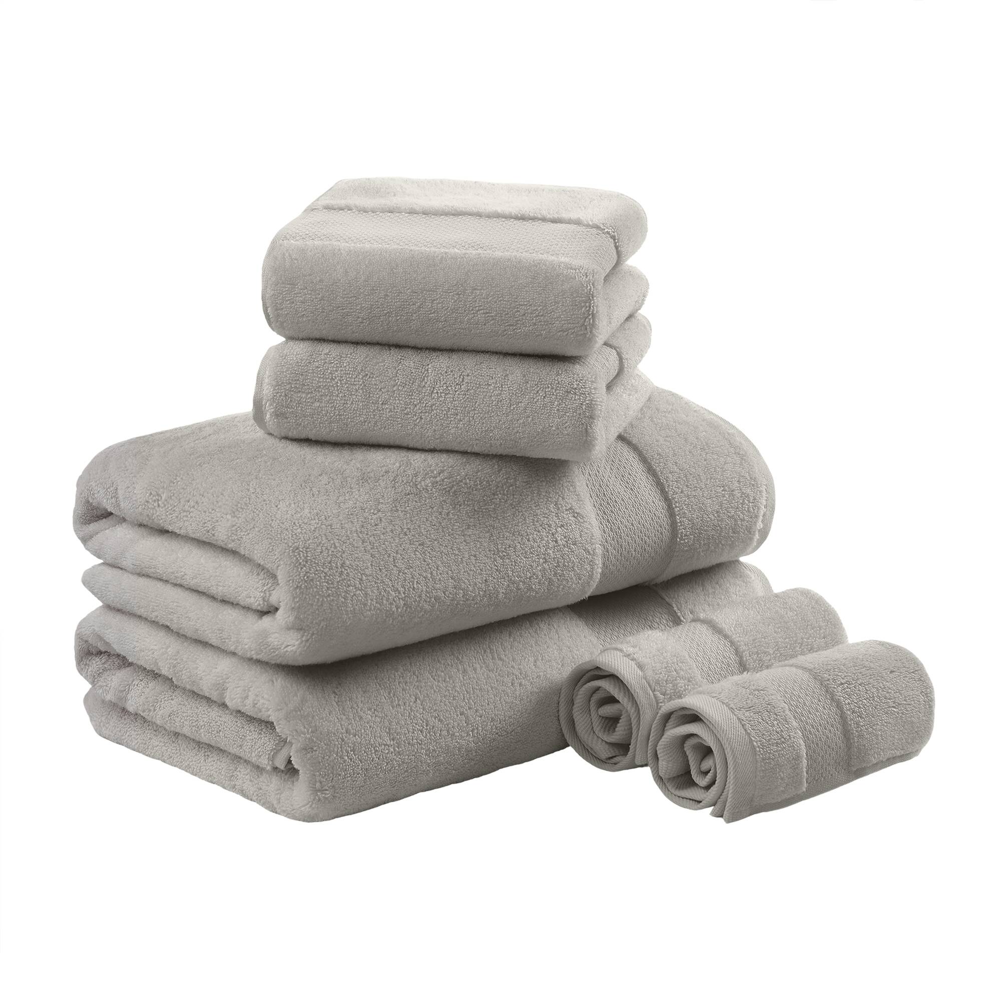 Turkish Cotton 6-Piece Bath Towel Set - Image 94