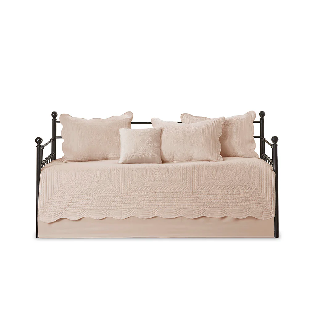 Tuscany 6-Piece Scalloped Edge Daybed Cover Set - Image 7