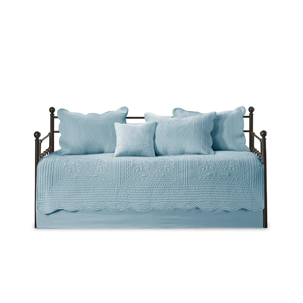 Tuscany 6-Piece Scalloped Edge Daybed Cover Set - Image 8