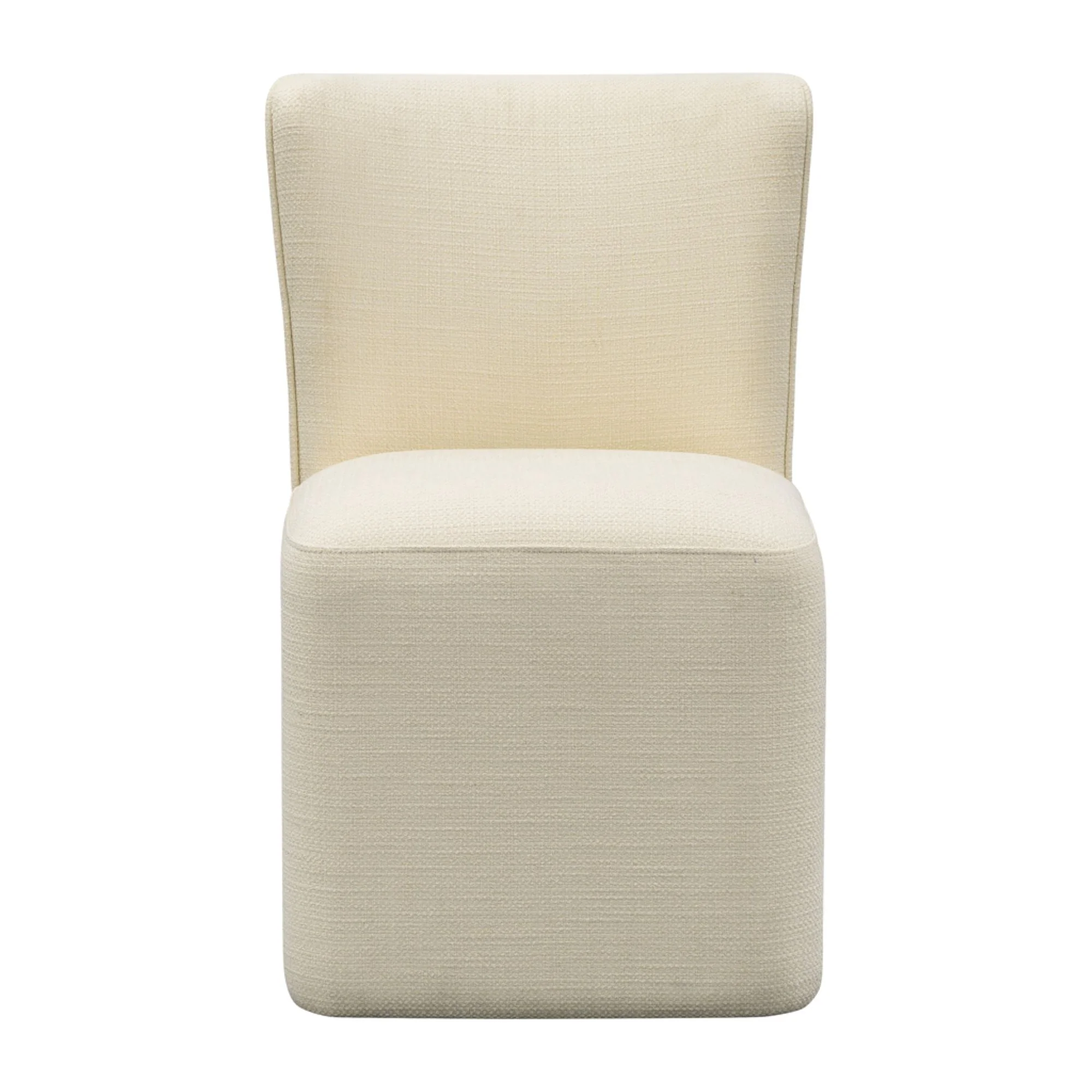 Vela Dining Chair with castors - Image 4