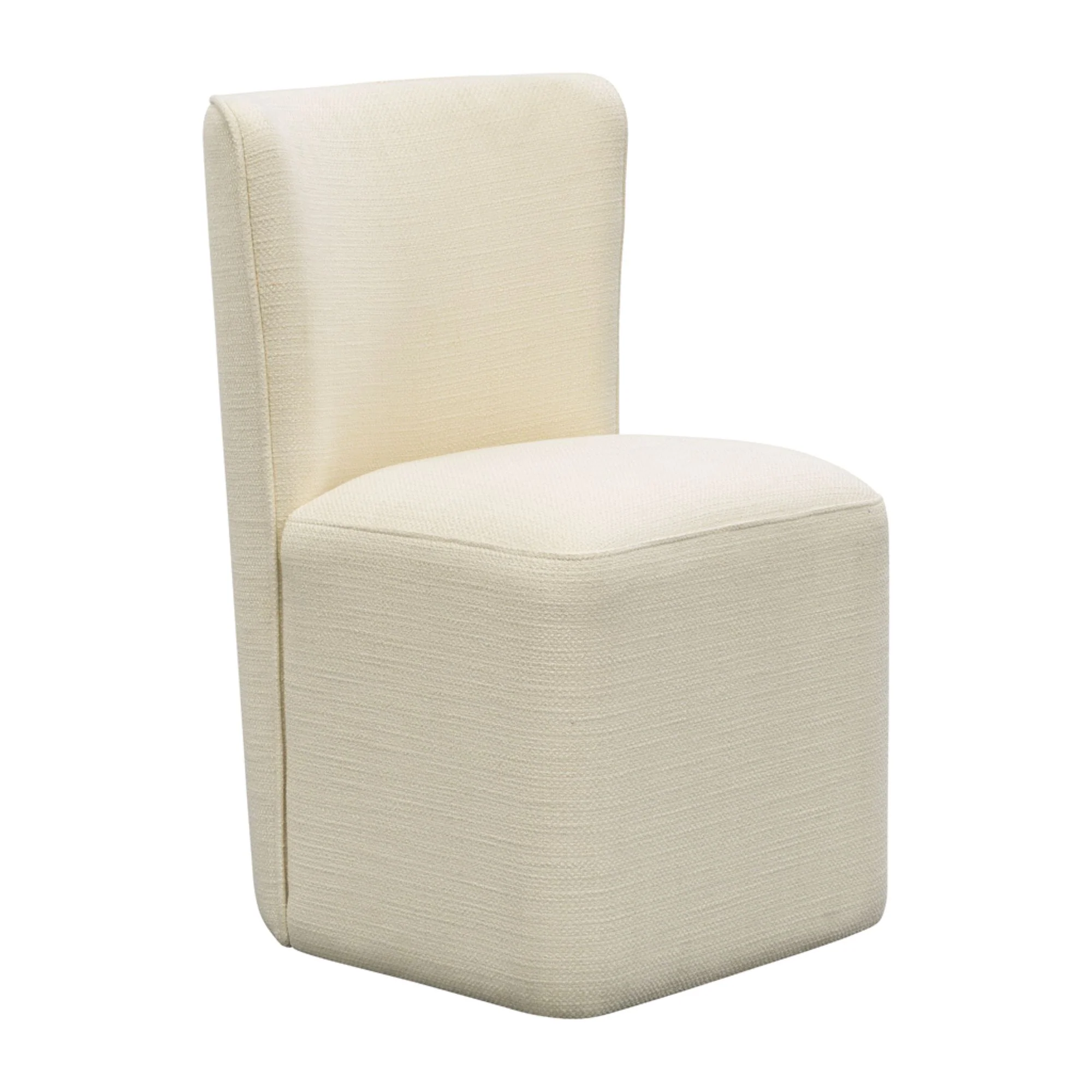 Vela Dining Chair with castors - Image 5