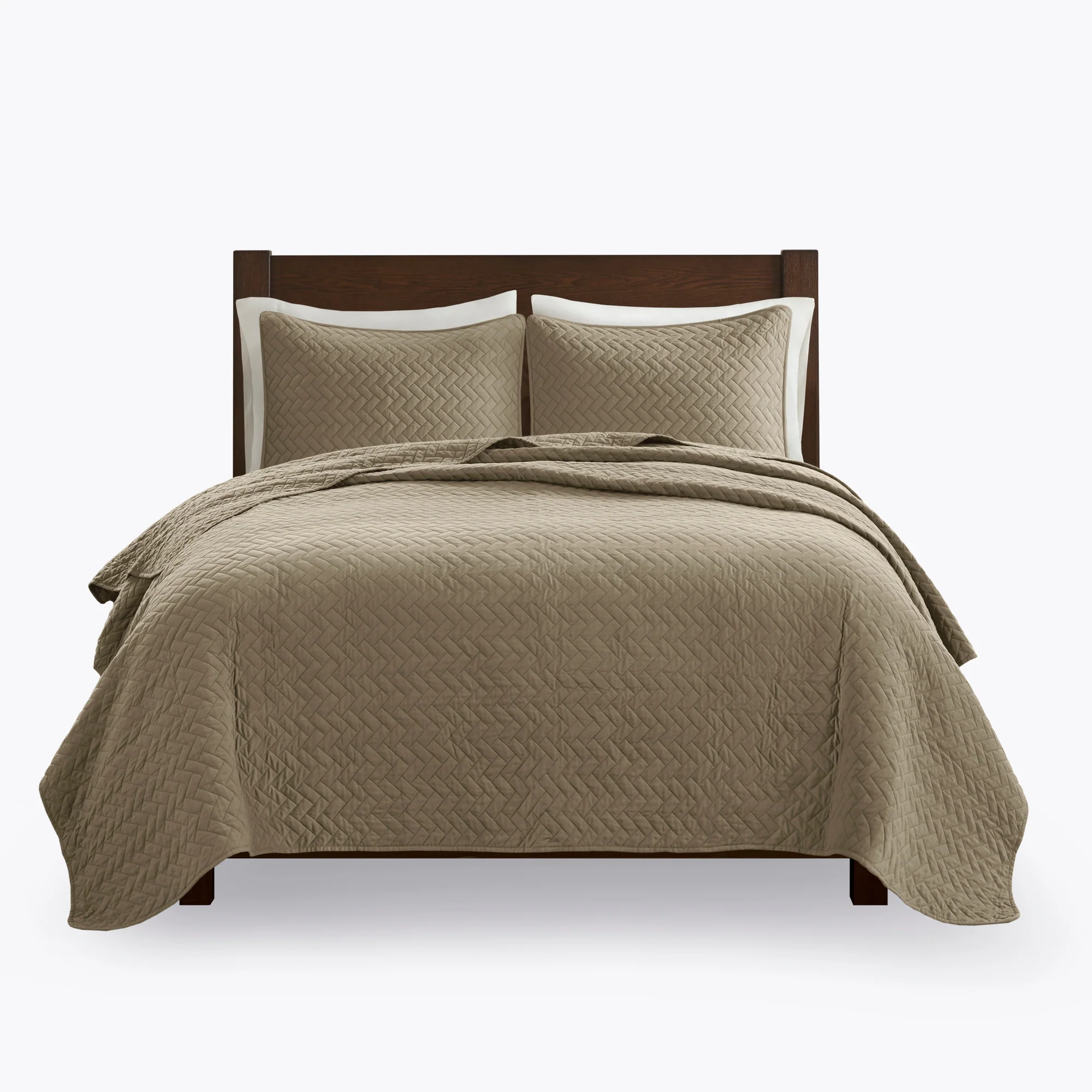 Velvet Touch 3-Piece Luxurious Oversized Quilt Set - Image 10