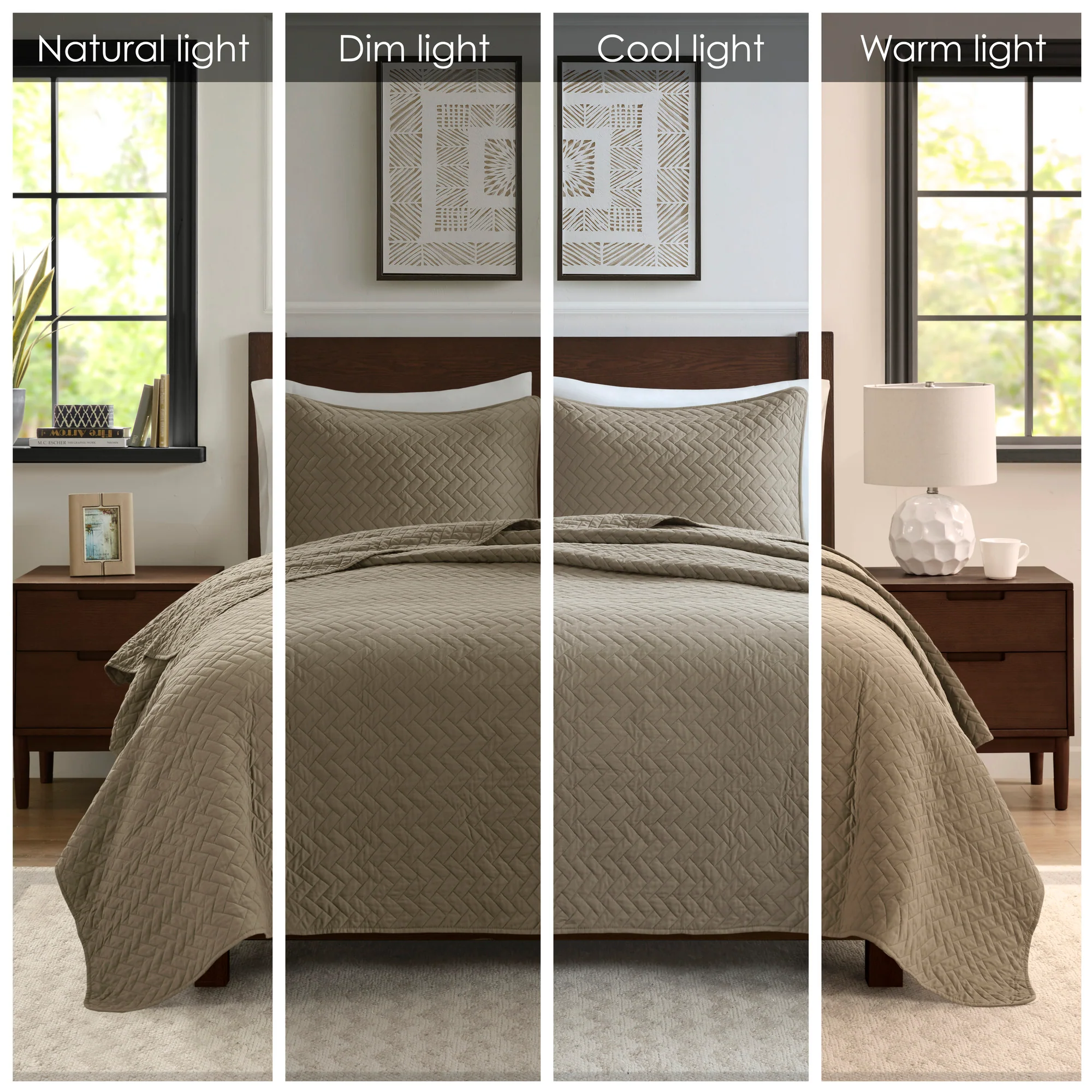 Velvet Touch 3-Piece Luxurious Oversized Quilt Set - Image 11