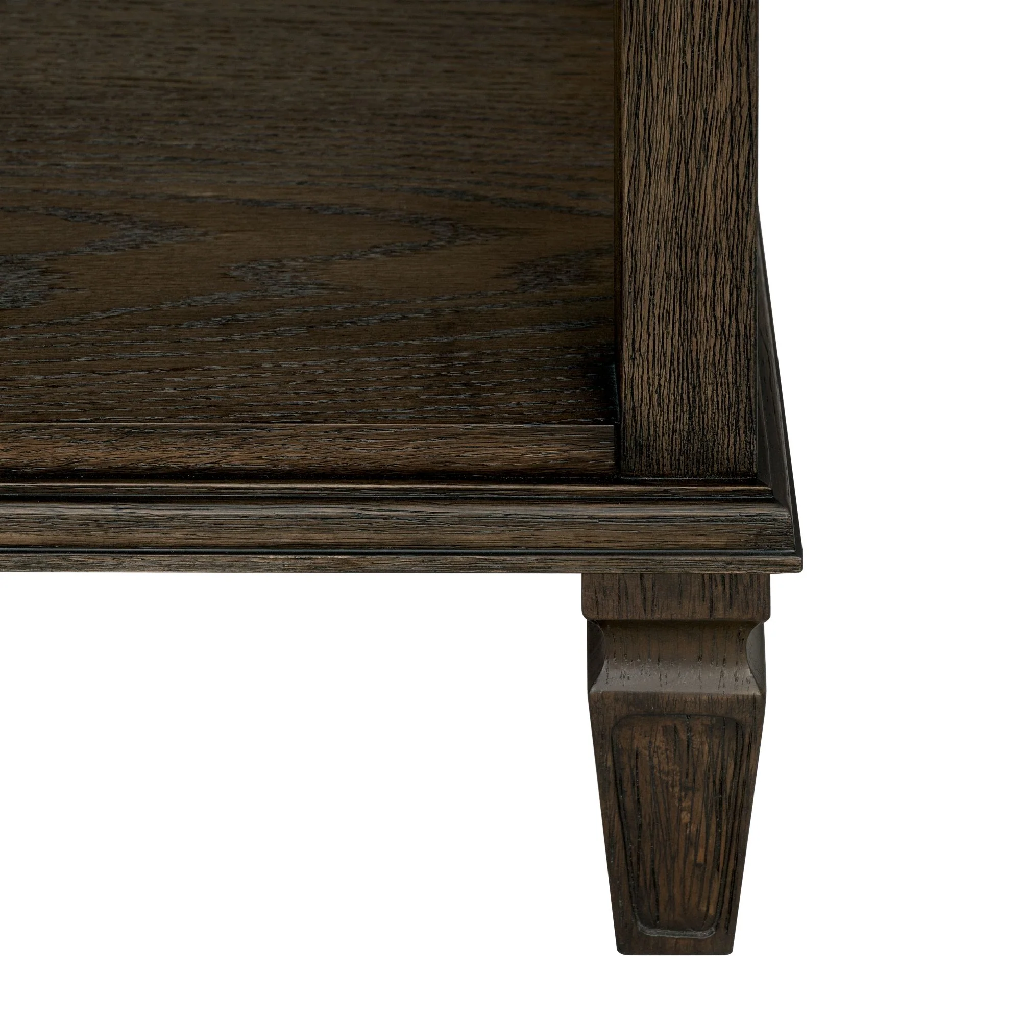 Victoria one-drawer wood bedside table with shelf - Image 61