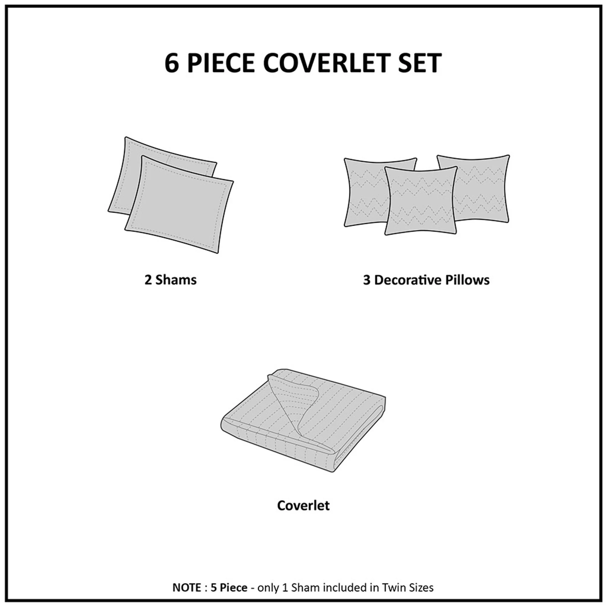 Vienna 6-Piece Printed Cotton Quilt Set with Throw Pillows - Image 25