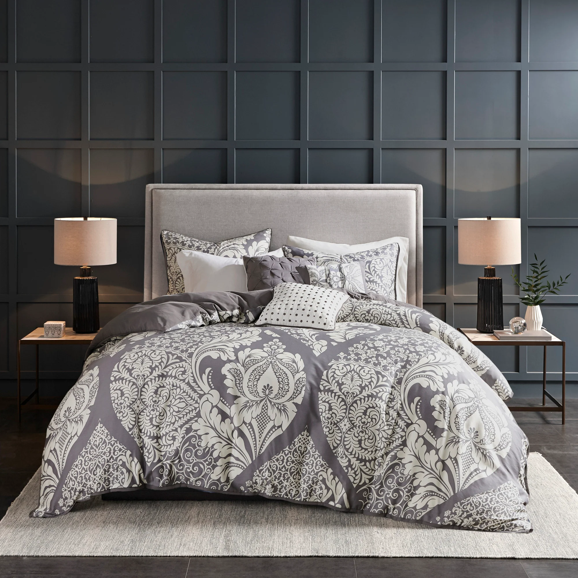 Vienna 6-Piece Printed Duvet Cover Set - Image 21